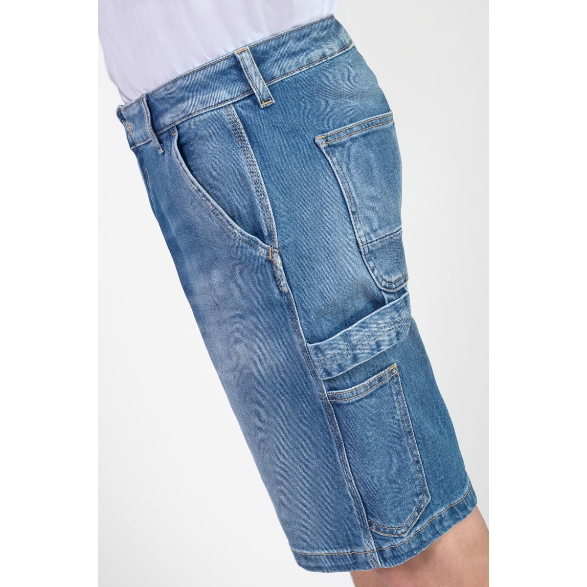 Bermuda short en jeans KUREL blue, LE TEMPS DES CERISES