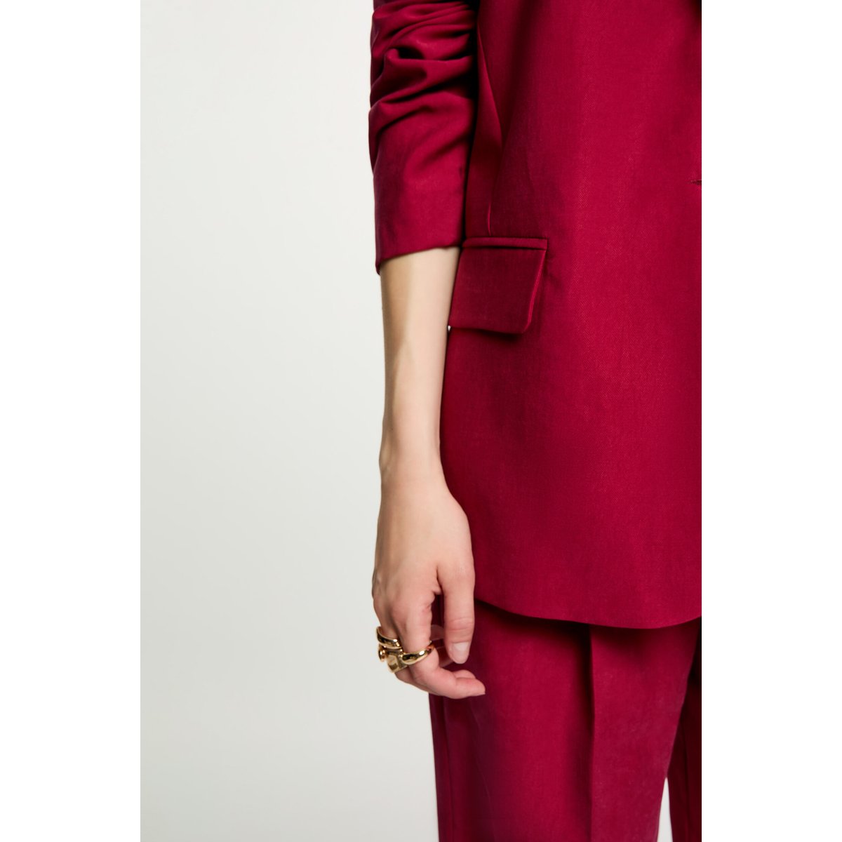 Blazer sans manches bordeaux, MORGAN