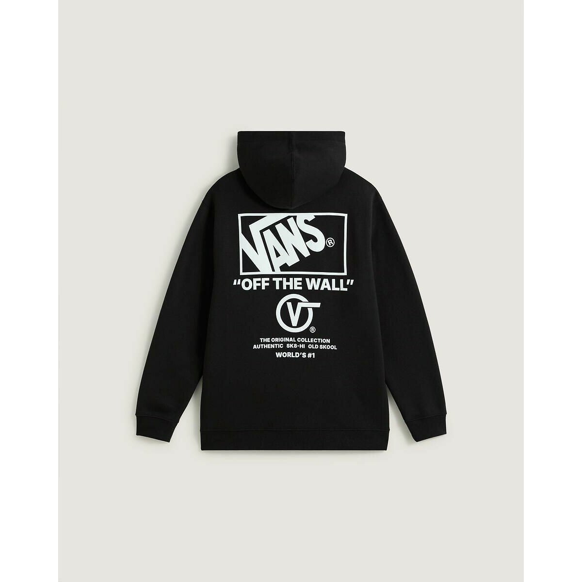 Sweat à capuche en molleton noir, VANS