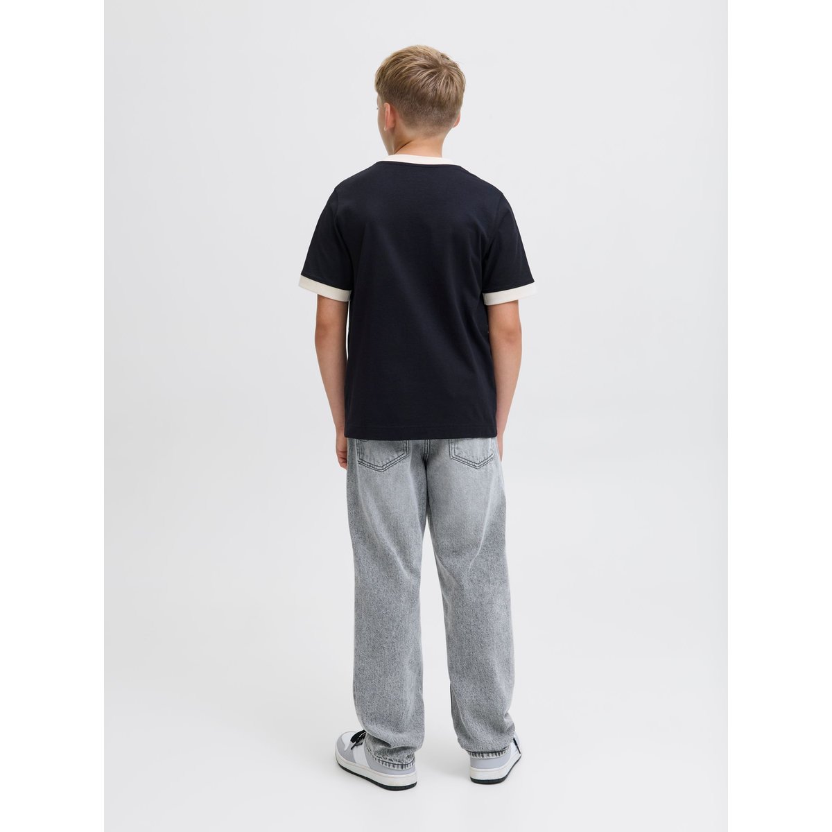 Jean Coupe Décontractée grey denim, JACK & JONES JUNIOR