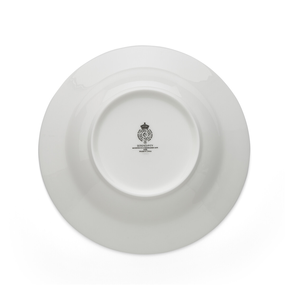 Set of 4 Serendipity Soup Plates white, ROYAL WORCESTER