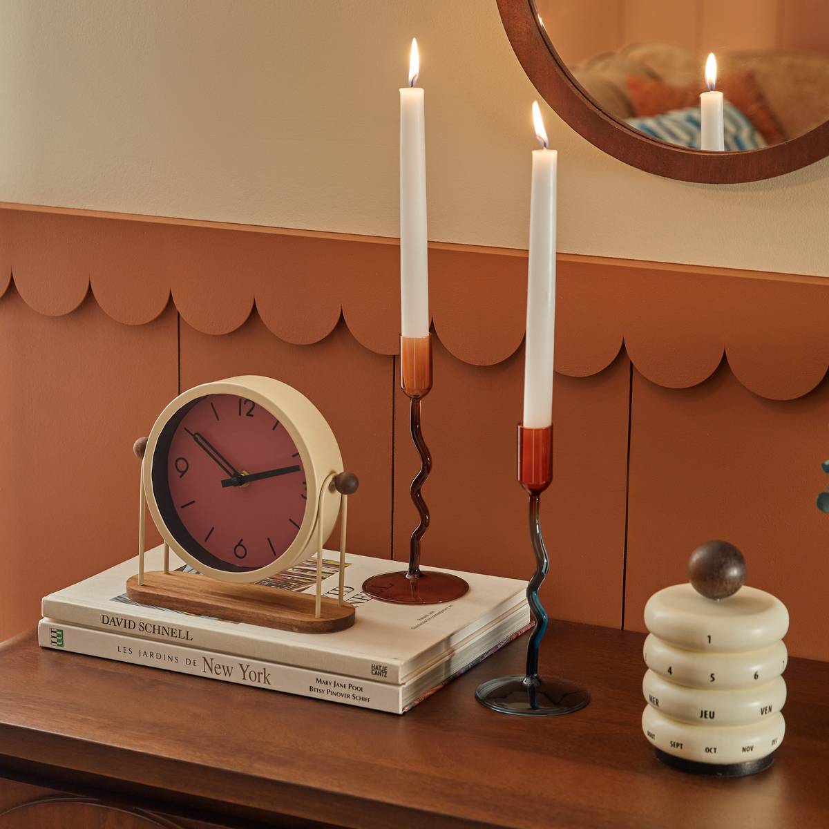 Horloge à poser Homy D.19cm modèle b, ATMOSPHERA