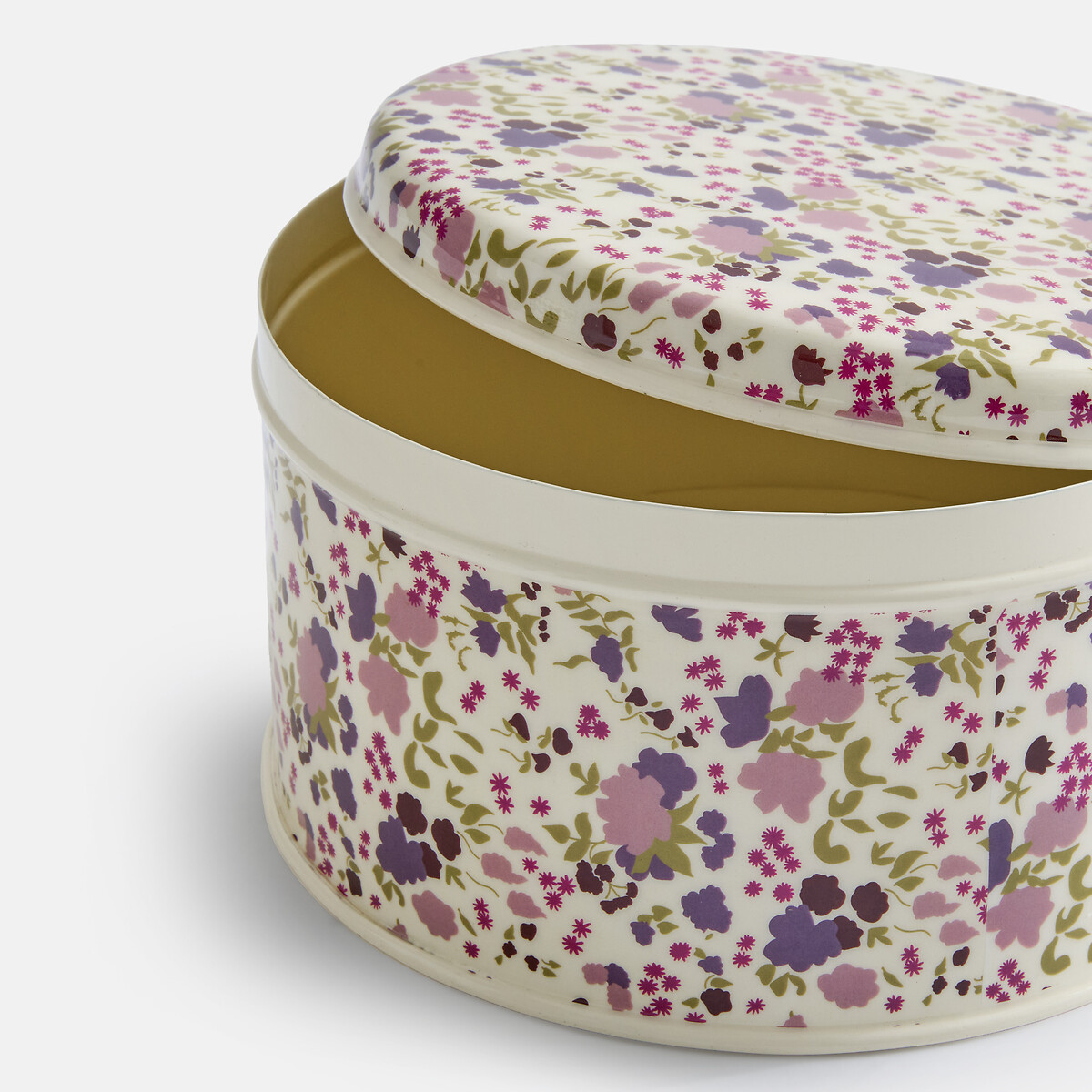 Lote de 3 cajas de almacenamiento de metal, LEIHO estampado multicolor, LA REDOUTE INTERIEURS