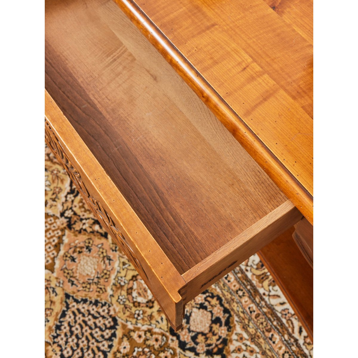 Console en bois René Trotel Francine N°747 - Bon état bois clair, DEBONGOUT