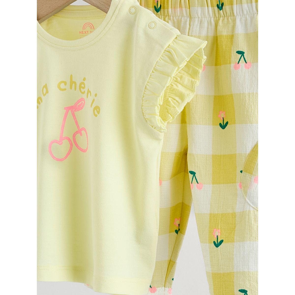 Ensemble bébé haut et legging large, 2 pièces jaune, NEXT