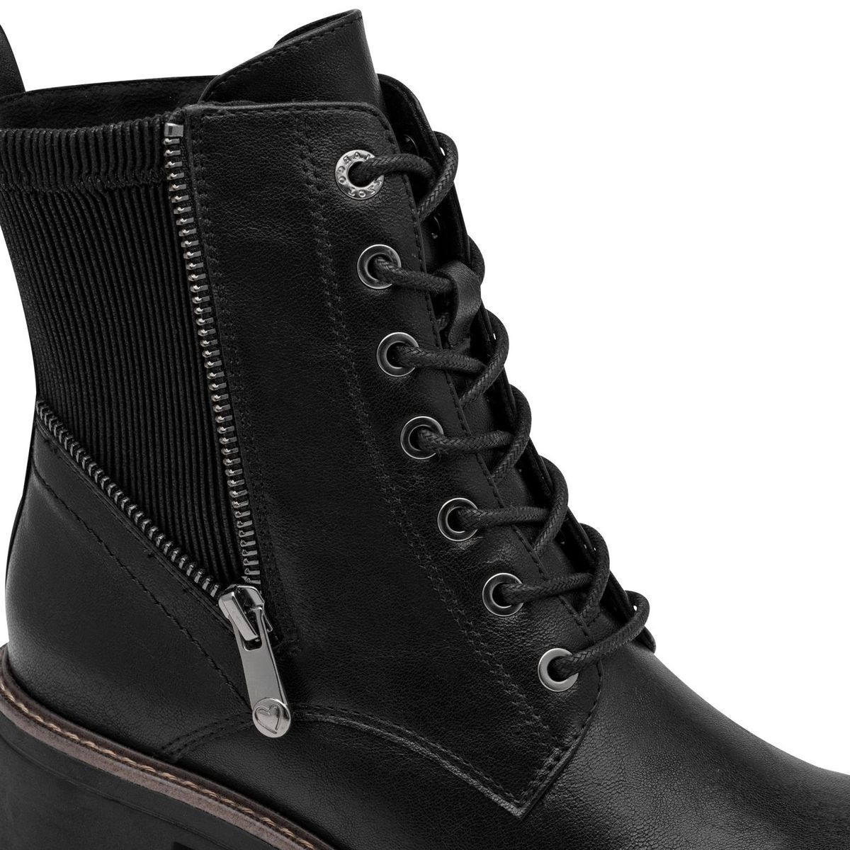 Bottine talon bloc noir, MARCO TOZZI