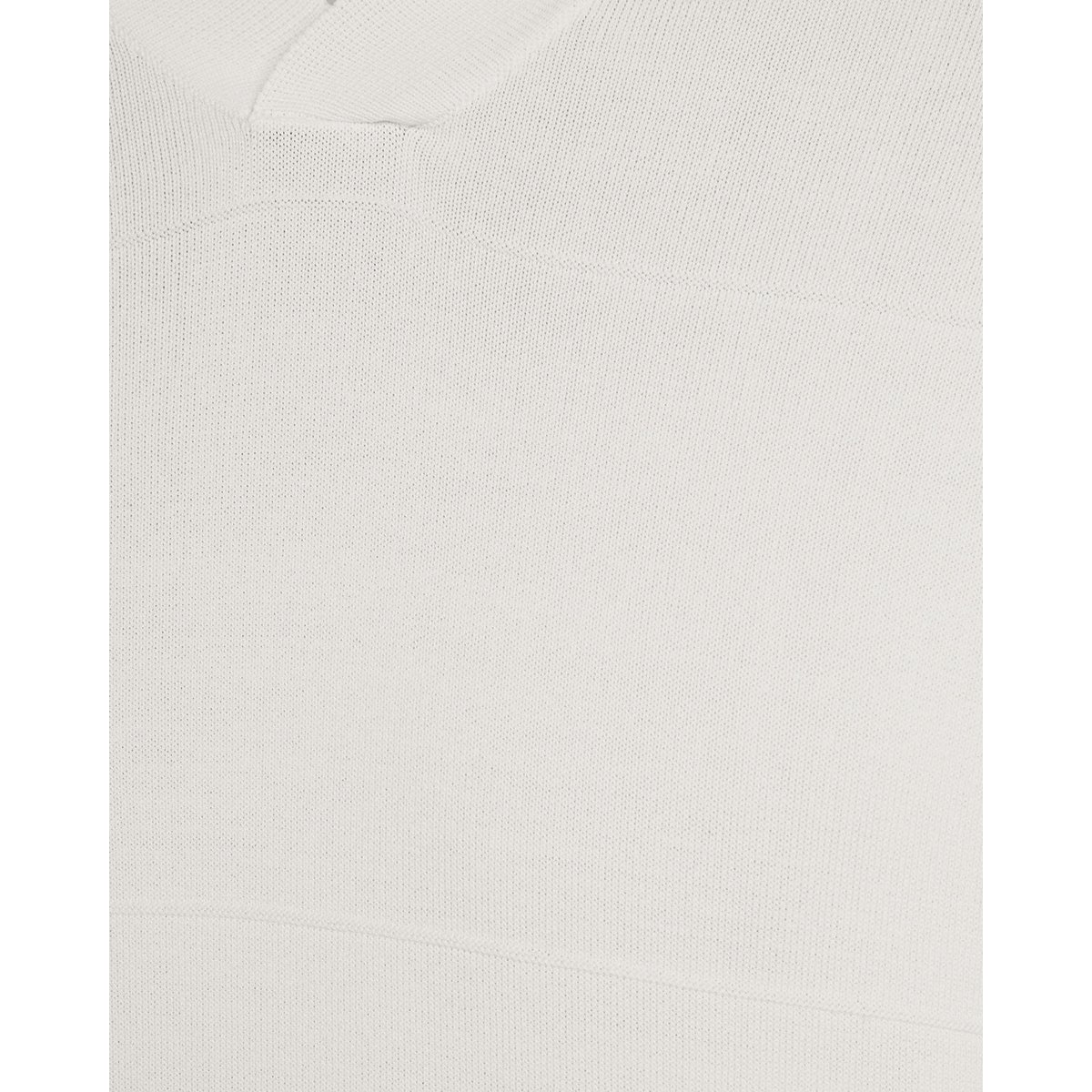 Polo col ouvert fin en maille gris lucarne, LYLE & SCOTT