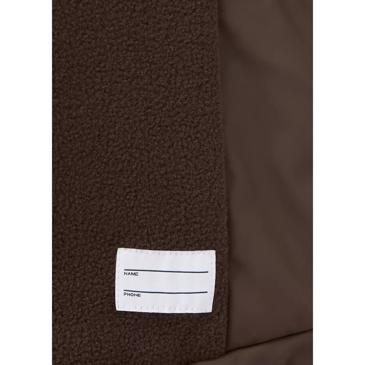 Parka capuche résistante à l’eau marron, MANGO KIDS