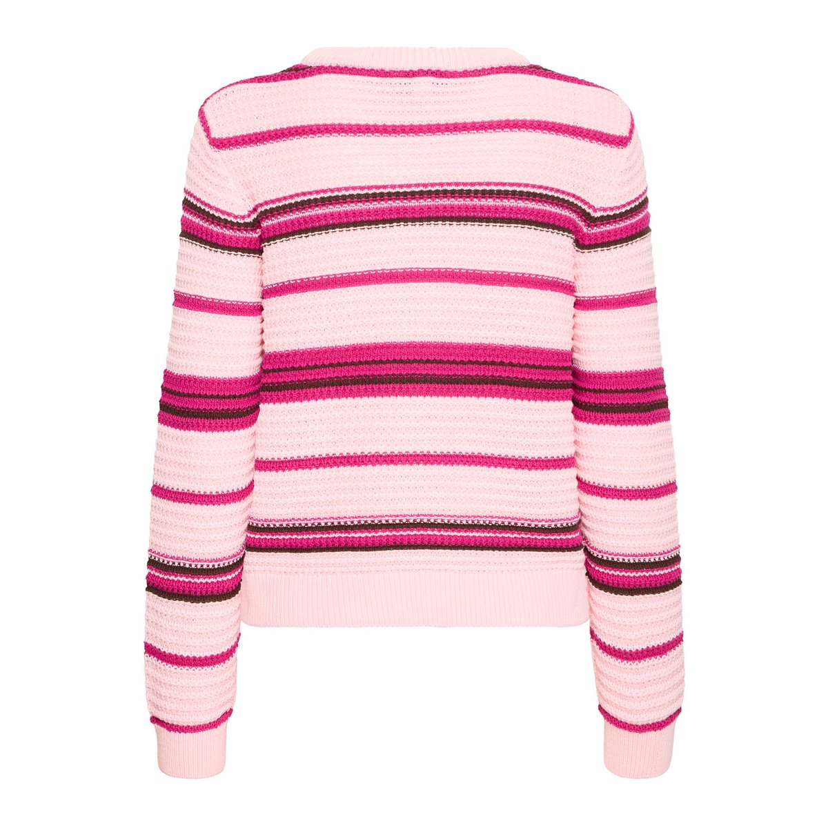 Á manches longues rose orchid pink stripe, B.YOUNG