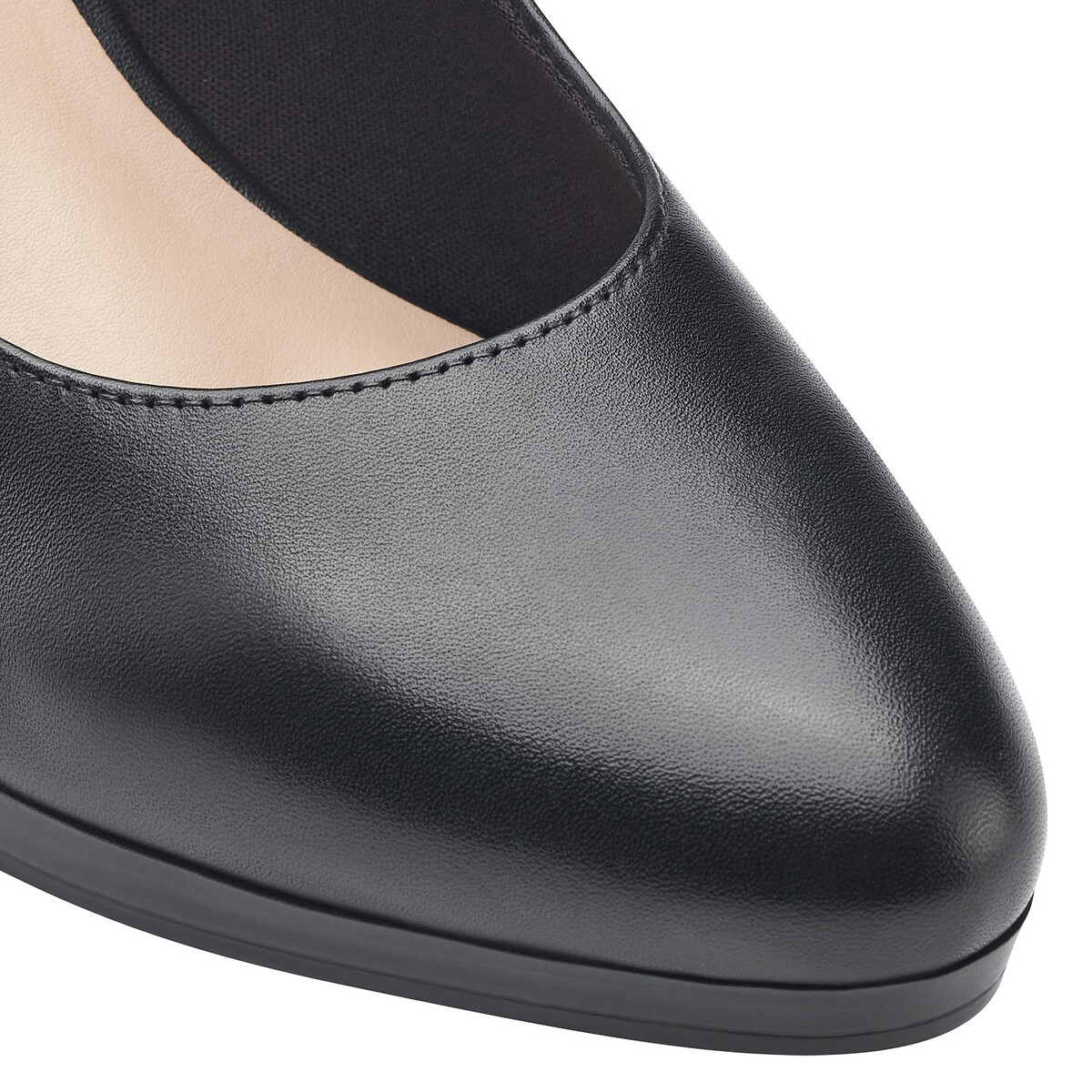 Leather Heels black, TAMARIS