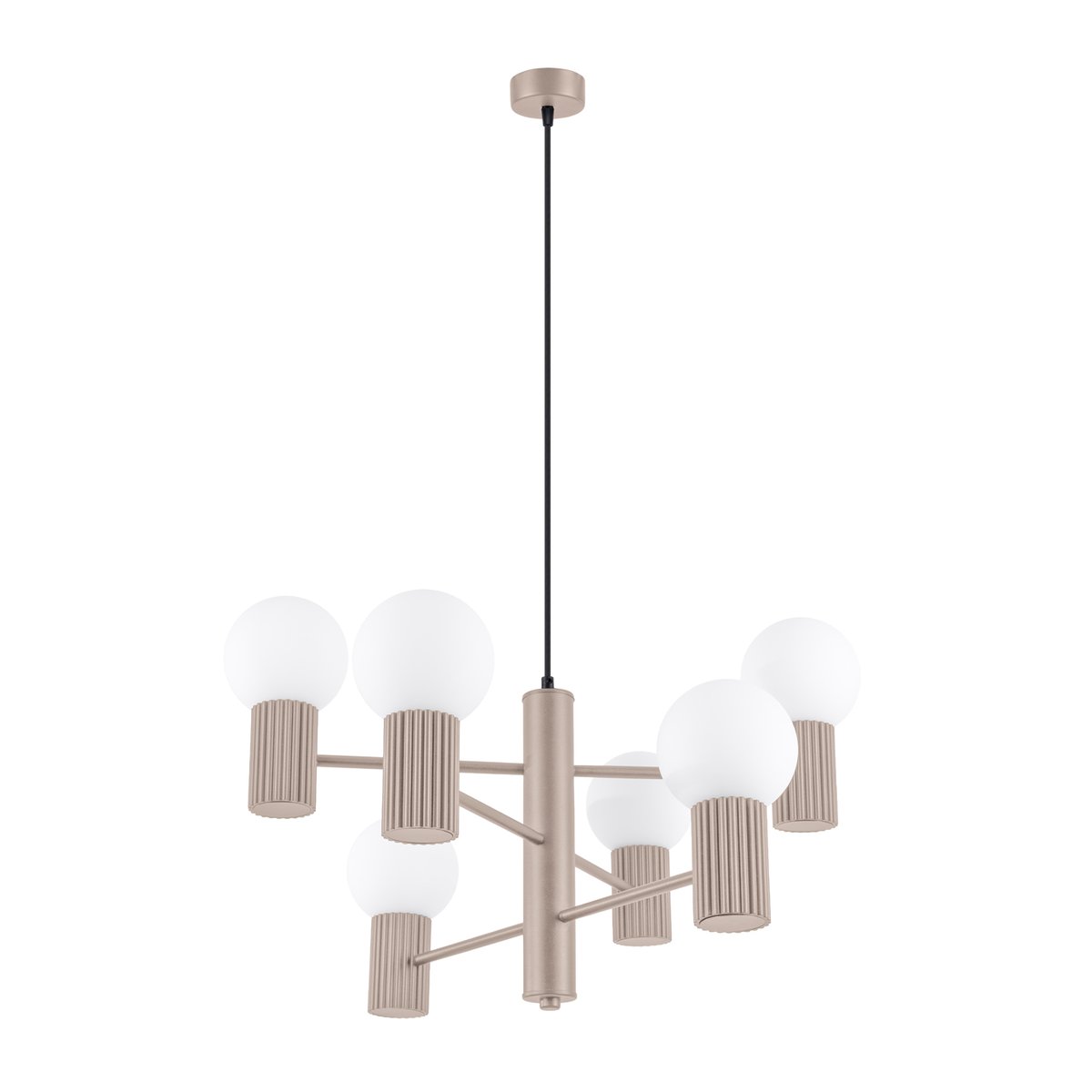 Lustre Aluminium Taupe G9 6 Halo marron, EDEN