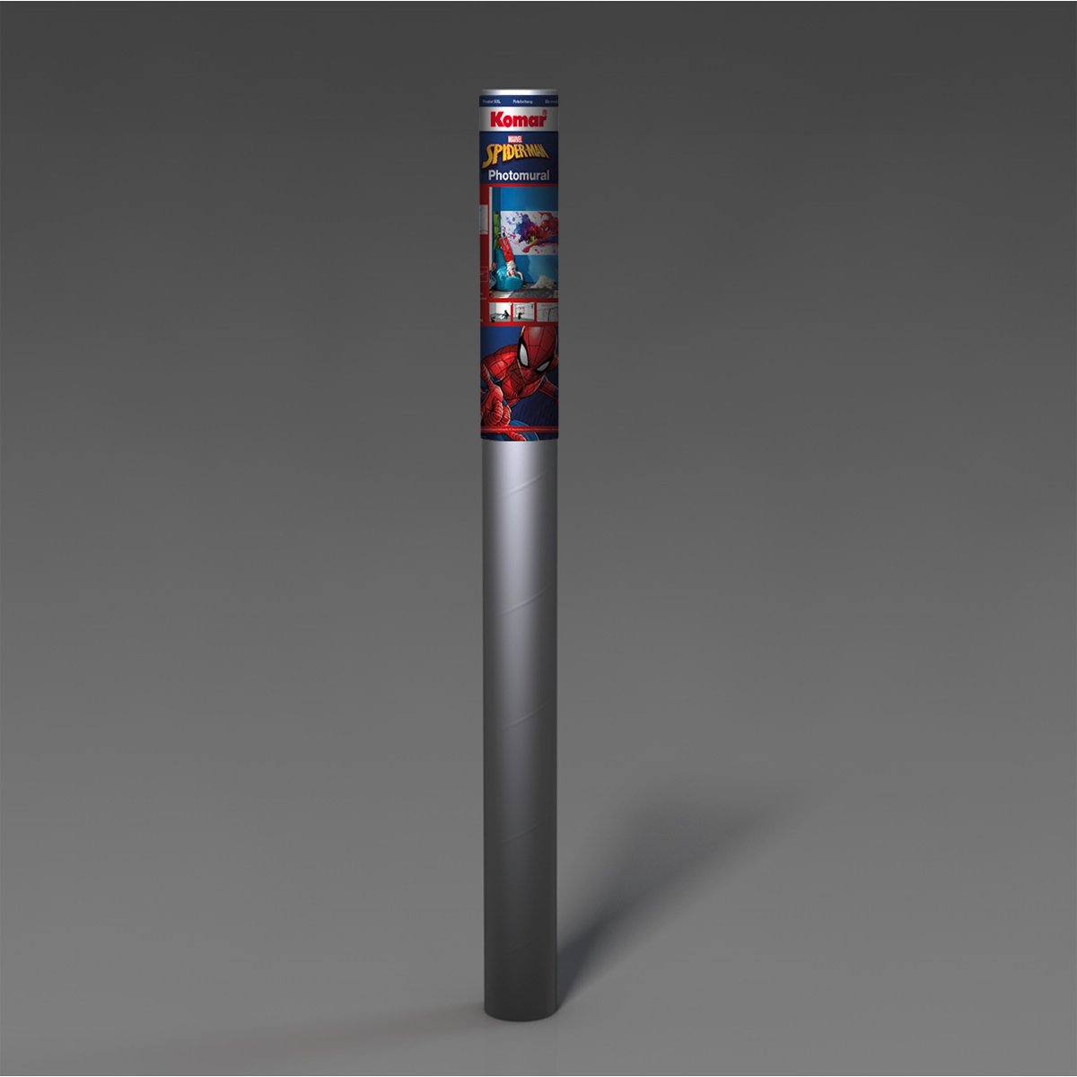 Papier peint  Komar - Spider-Man Graffiti Art - 368 x 127 cm multicolore, HEXOA