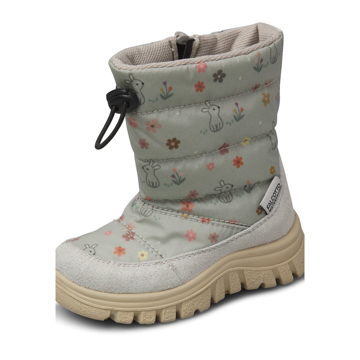 Bottes en suède et tissu POZNURR 3 WP argent-, FALCOTTO