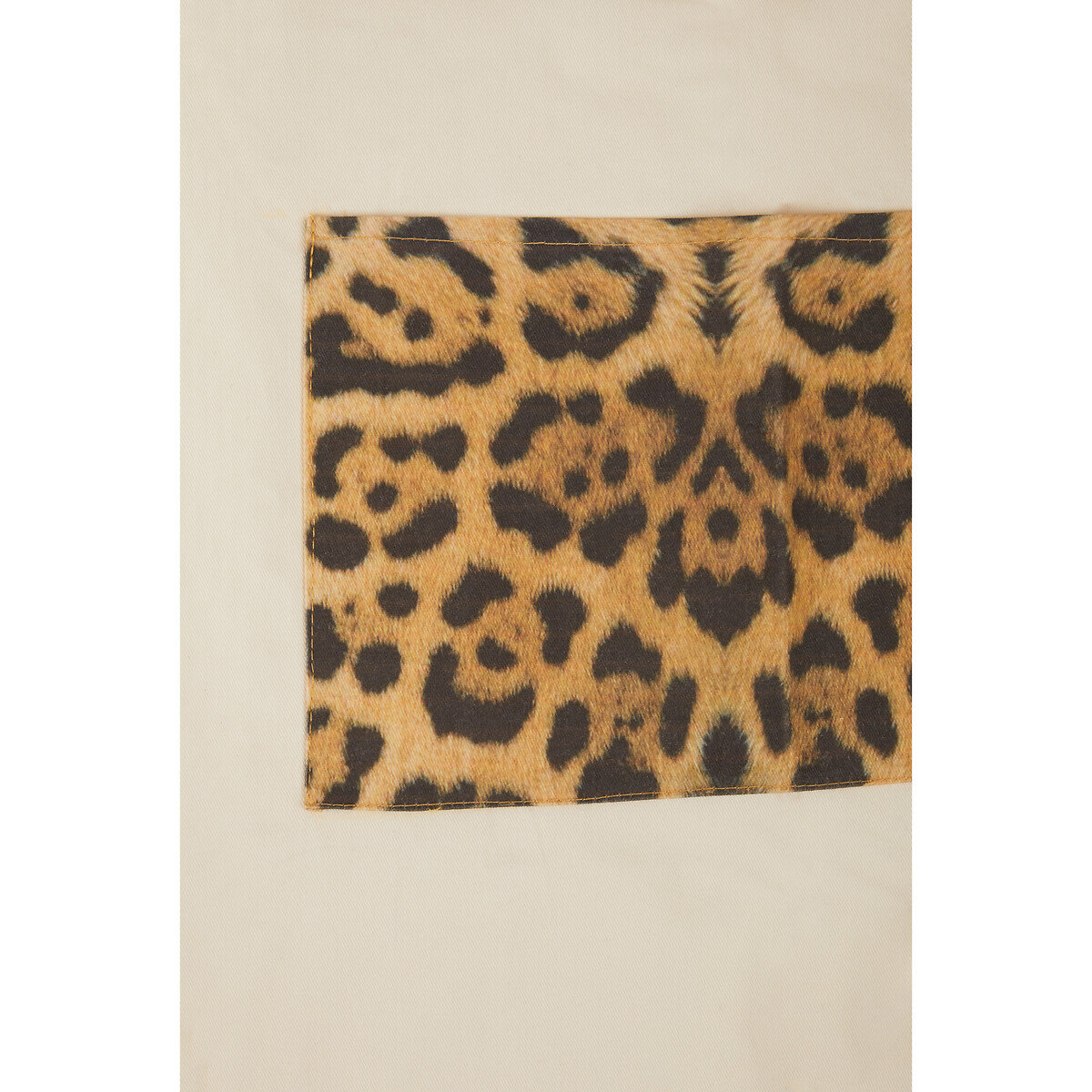 Cotton Apron in Leopard Print black, SO'HOME