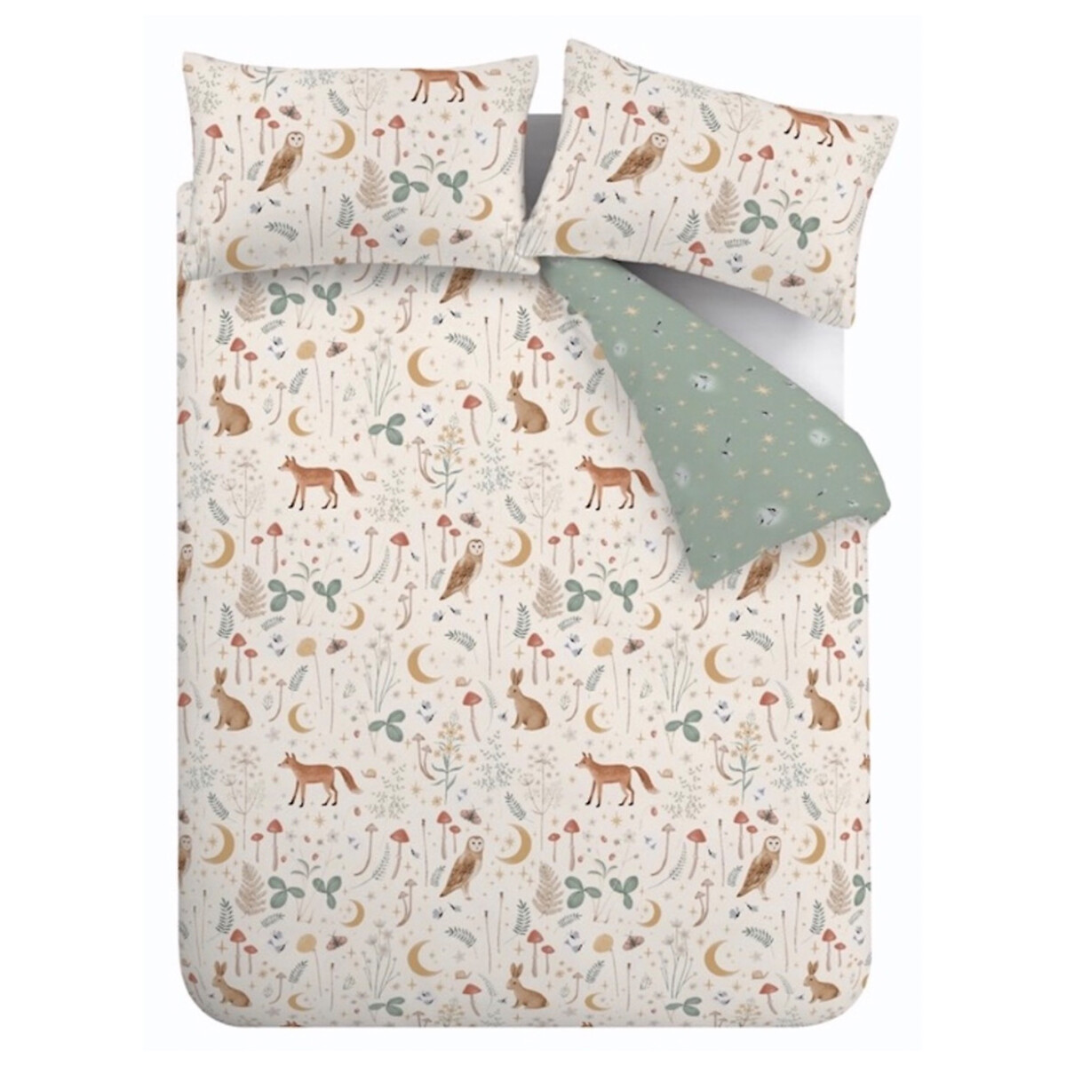 Enchanted Twilight Duvet Cover and Pillowcase Set Natural natural, CATHERINE LANSFIELD