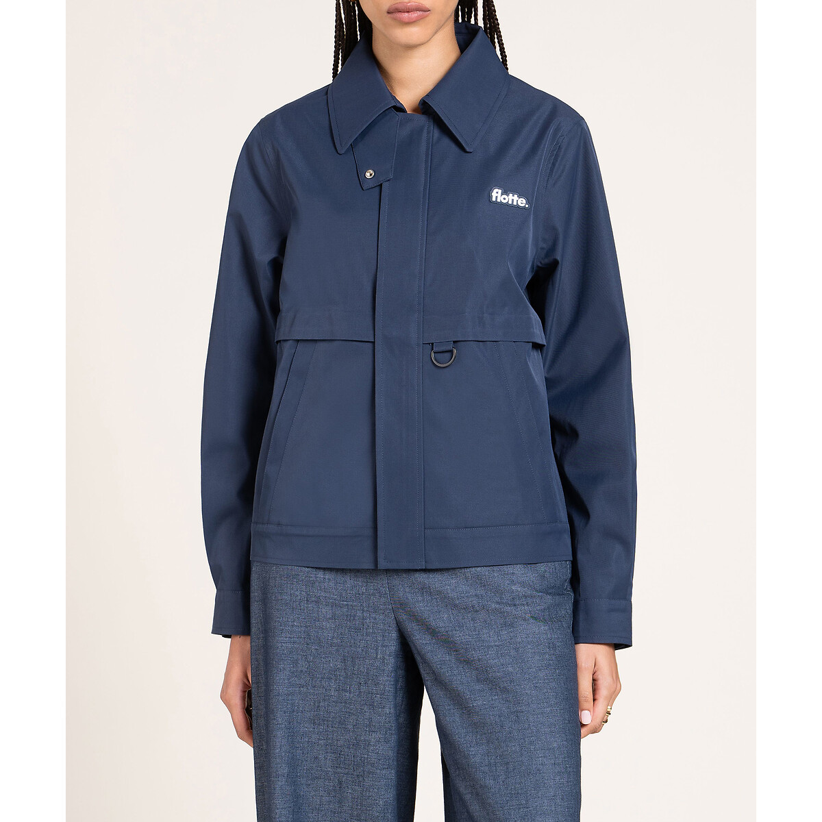 Veste courte imperméable, AMBROISE marine, FLOTTE