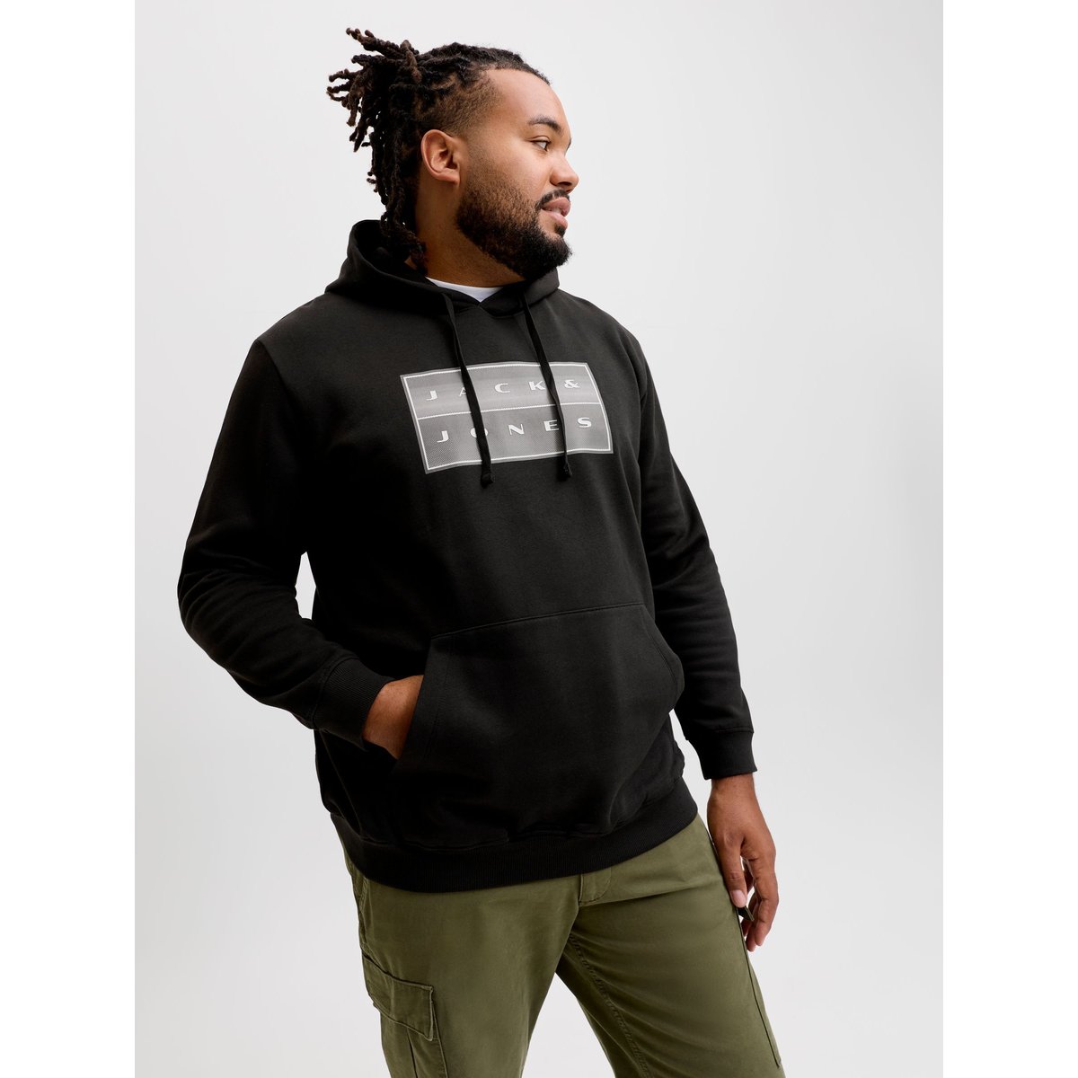 Sweat À Capuche noire - black, JACK & JONES