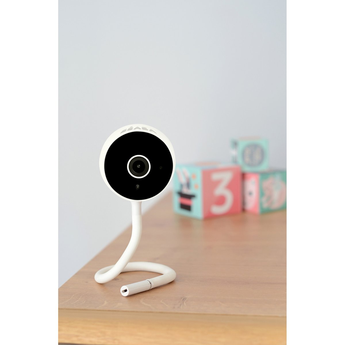 Ecoute bébé vidéo connecté téléphone et wifi ZEN CONNECT blanc, BEABA