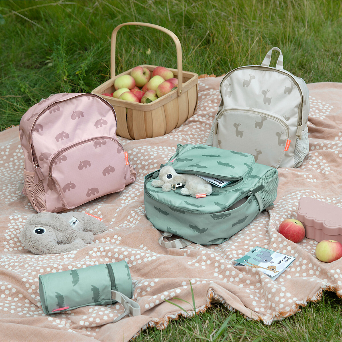 Sac à dos enfant ozzo rose, DONE BY DEER