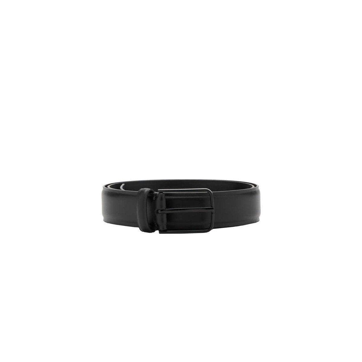 Ceinture 100 % cuir bovin noir, MANGO MAN
