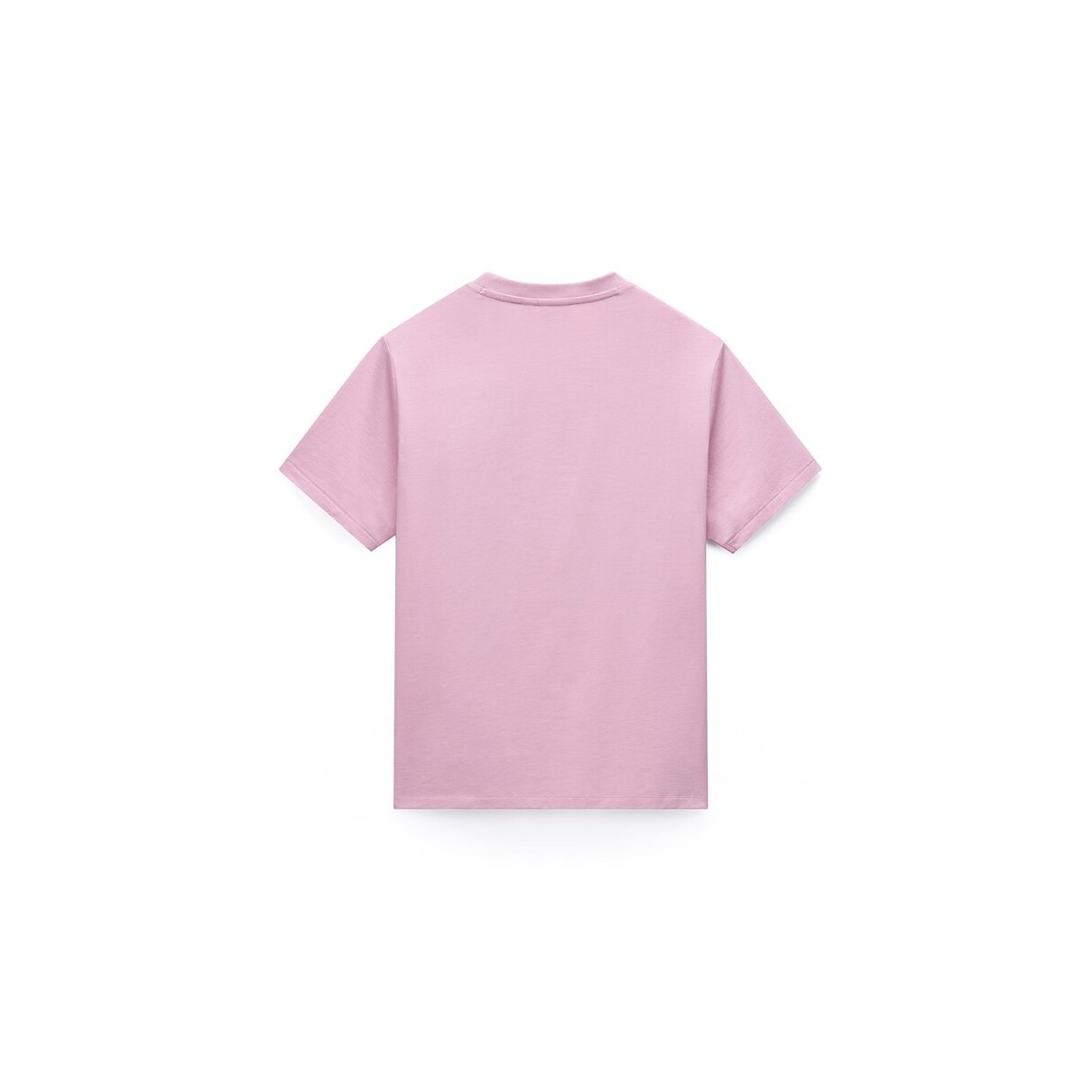 T-shirt a maniche corte con logo sul petto, S-Mahsa rosa, NAPAPIJRI