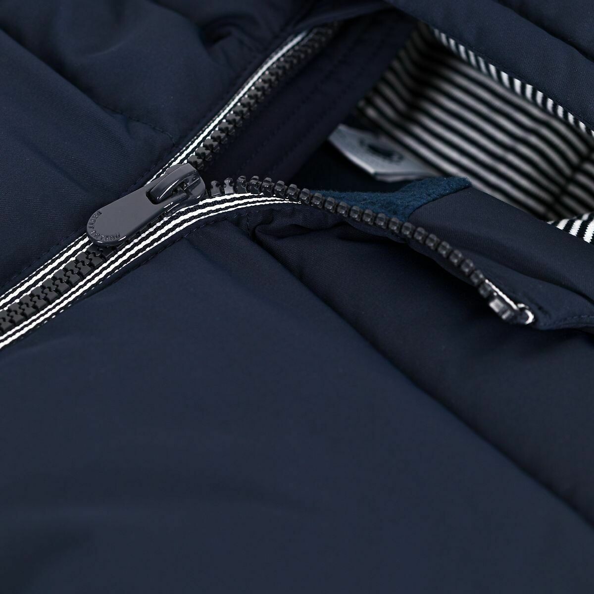 Doudoune à capuche bleu marine, PETIT BATEAU