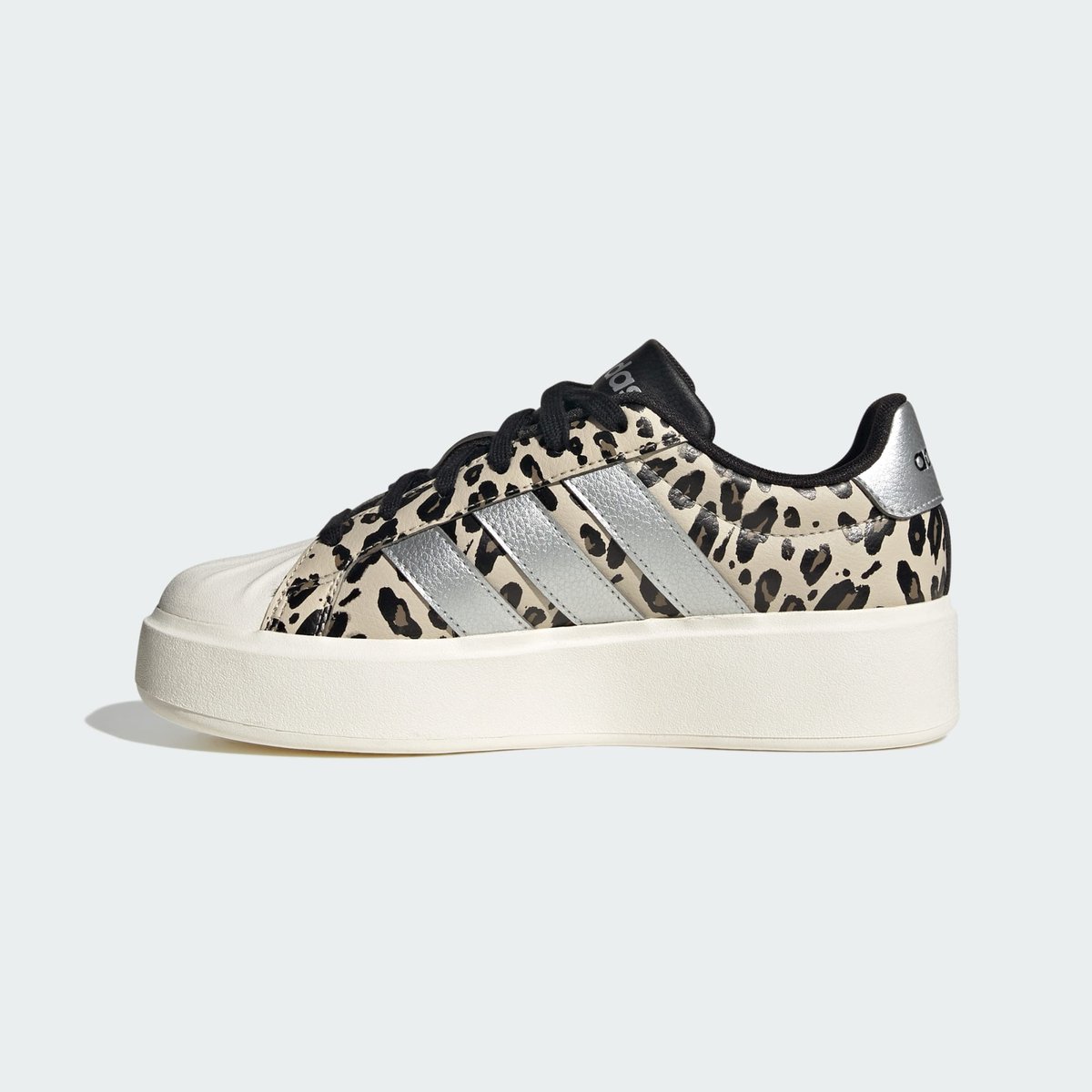 Chaussure Streettalk Bold Junior Chaussure Streettalk Bold Junior crystal linen / silver metallic / core black, ADIDAS SPORTSWEAR