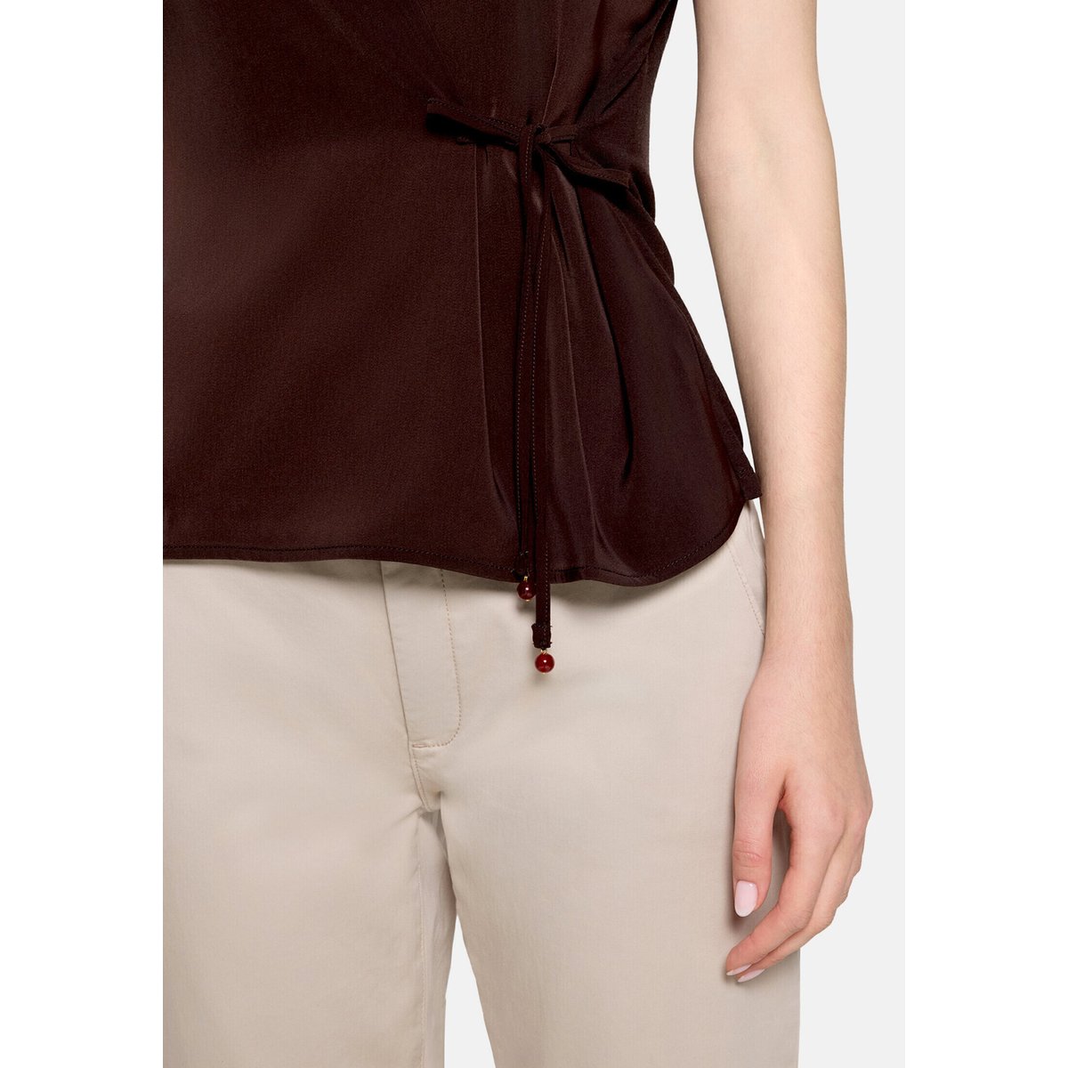 T-shirt façon blouse manches courtes molé, CARTOON