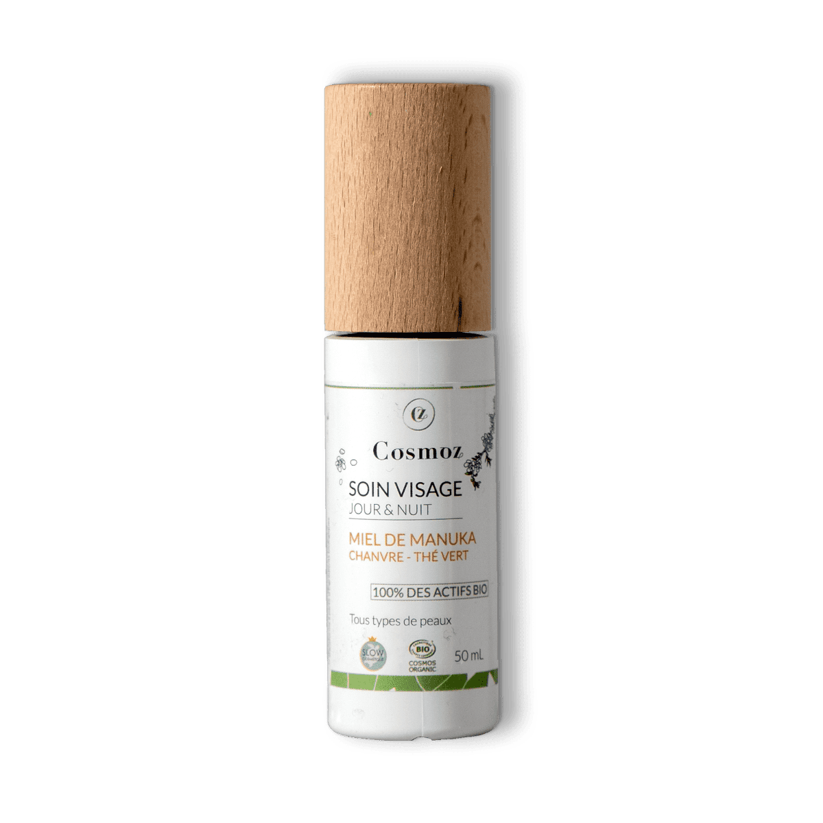 Soin visage anti-imperfections jour et nuit couleur unique, COSMOZ