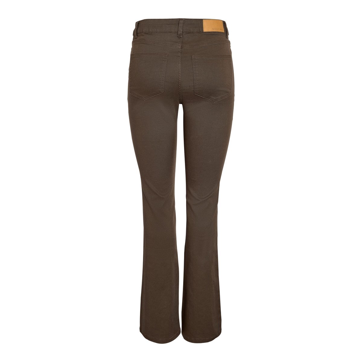 Jean Évasé marron - chocolate brown1, NOISY MAY