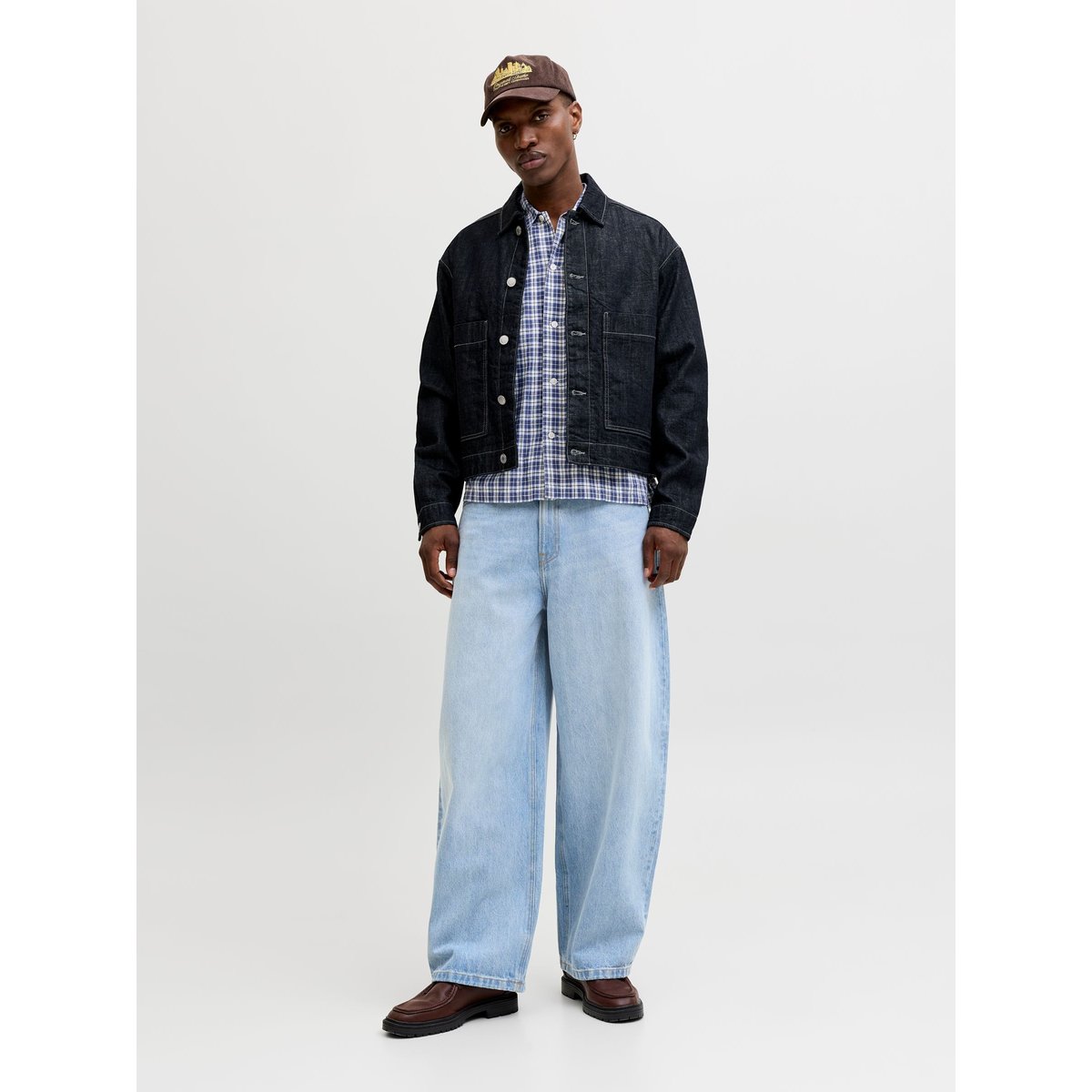 Jeans À Coupe Tonneau blue denim, JACK & JONES