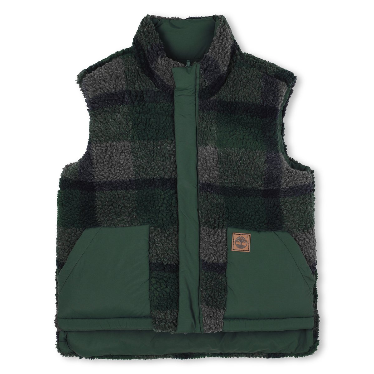 Doudoune sans manches réversible bottle green, TIMBERLAND