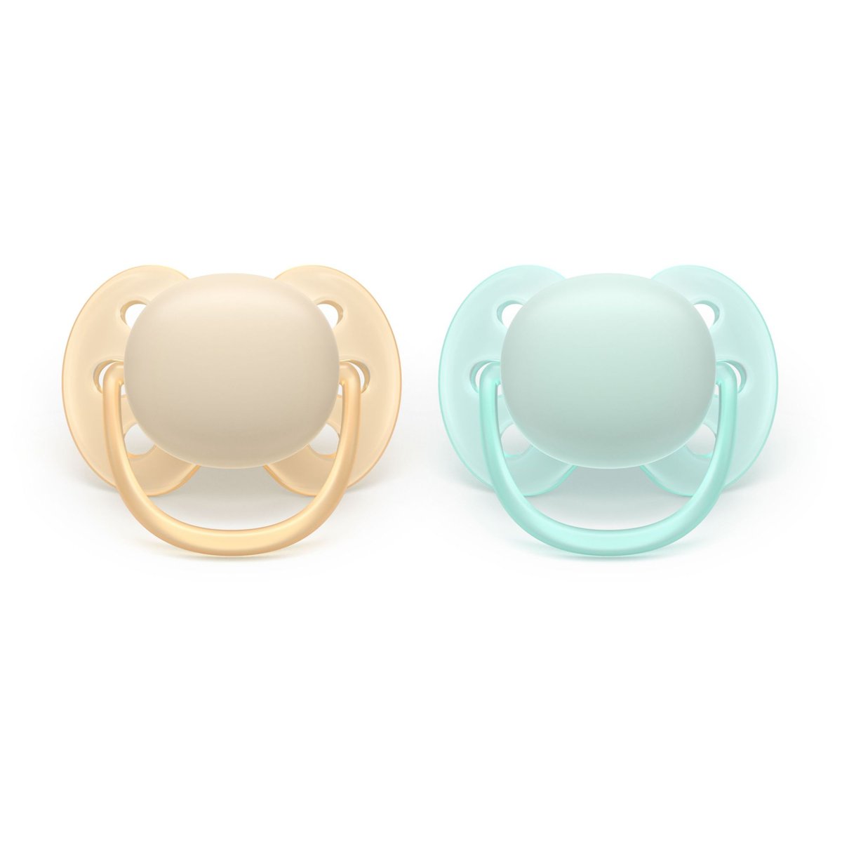 Lot de 2 sucettes Ultra Soft 0-6 mois SCF091/40 couleur unique, PHILIPS AVENT