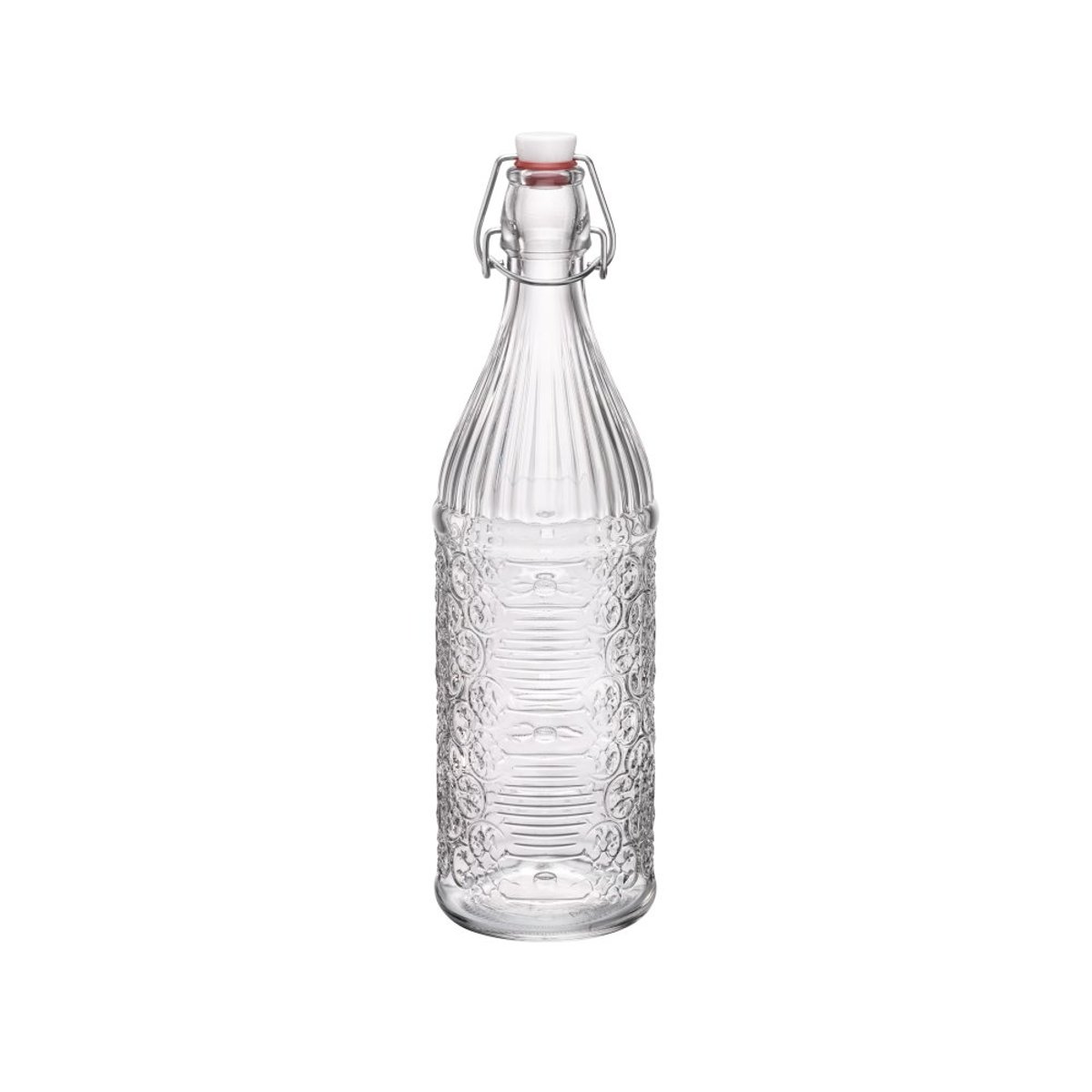 Bouteille limonade Héritage 1L transparent / cristal, BORMIOLI