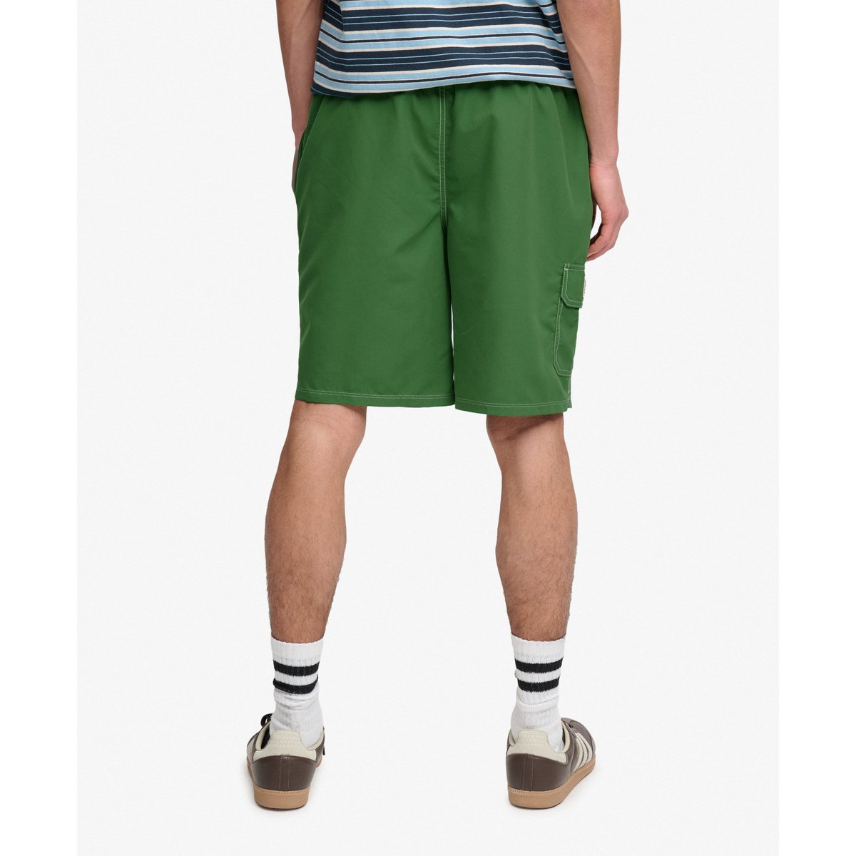 Boardshorts Cargo 19 Pouces vert palme de bananier, SUPERDRY