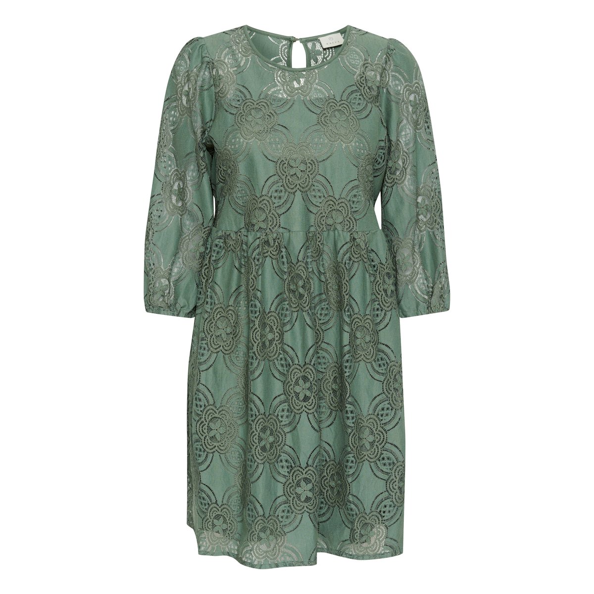 Dress vert laurel wreath, KAFFE