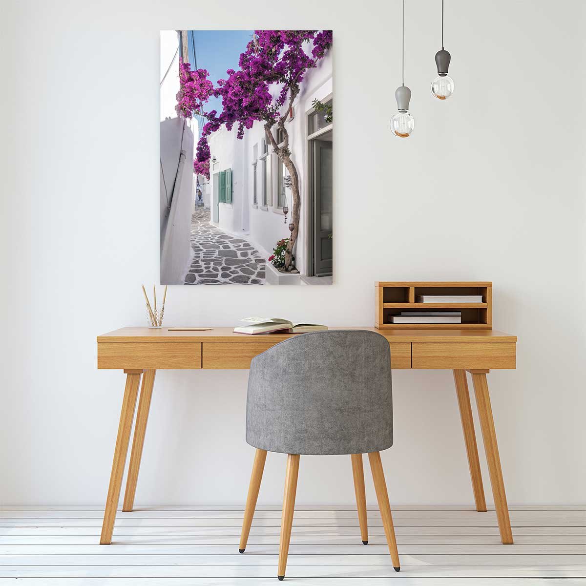 Tableau bougainvilliers paros tableau alu dibond, HEXOA