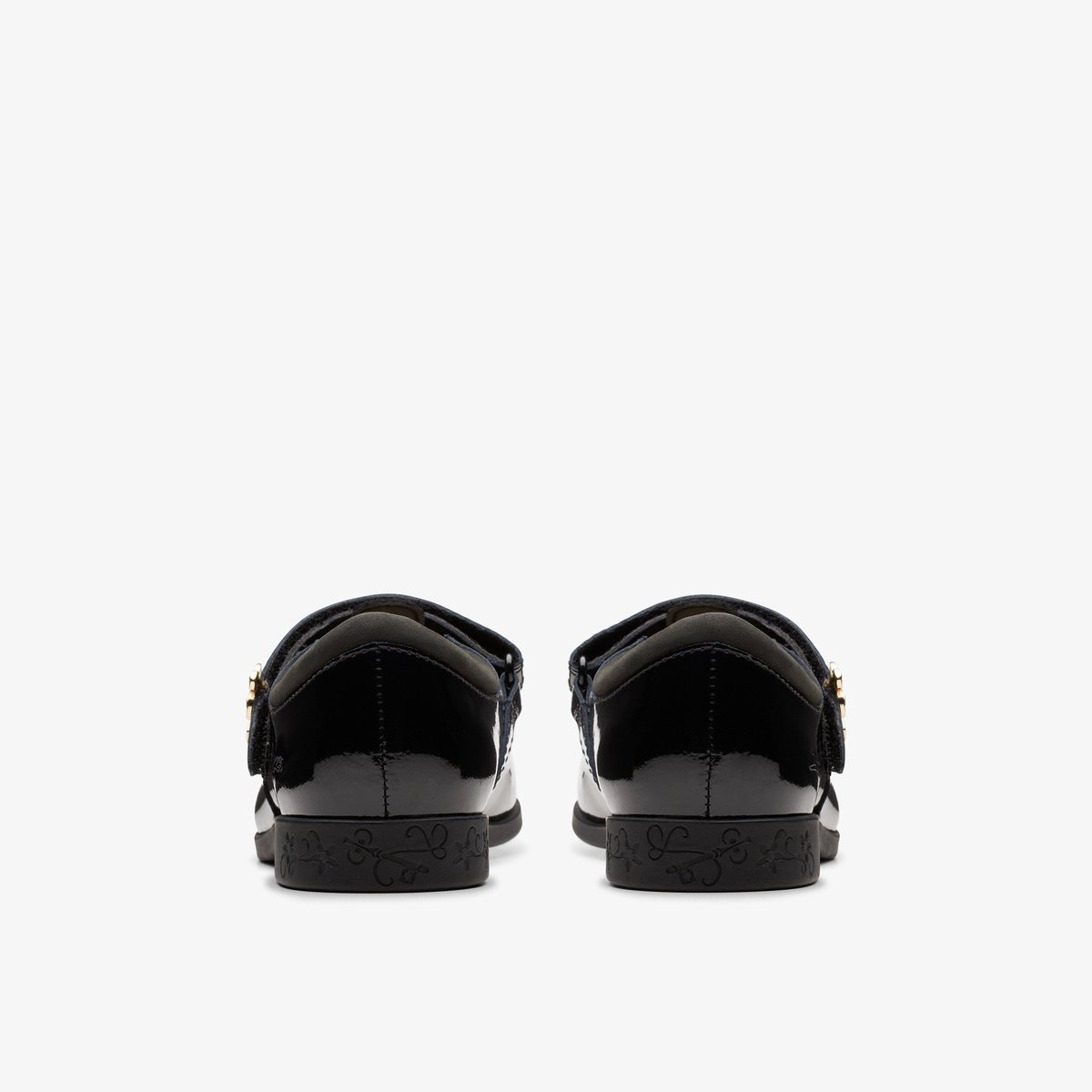 Derbies Brevet Coupe Large LOCK SHINE K noir, CLARKS