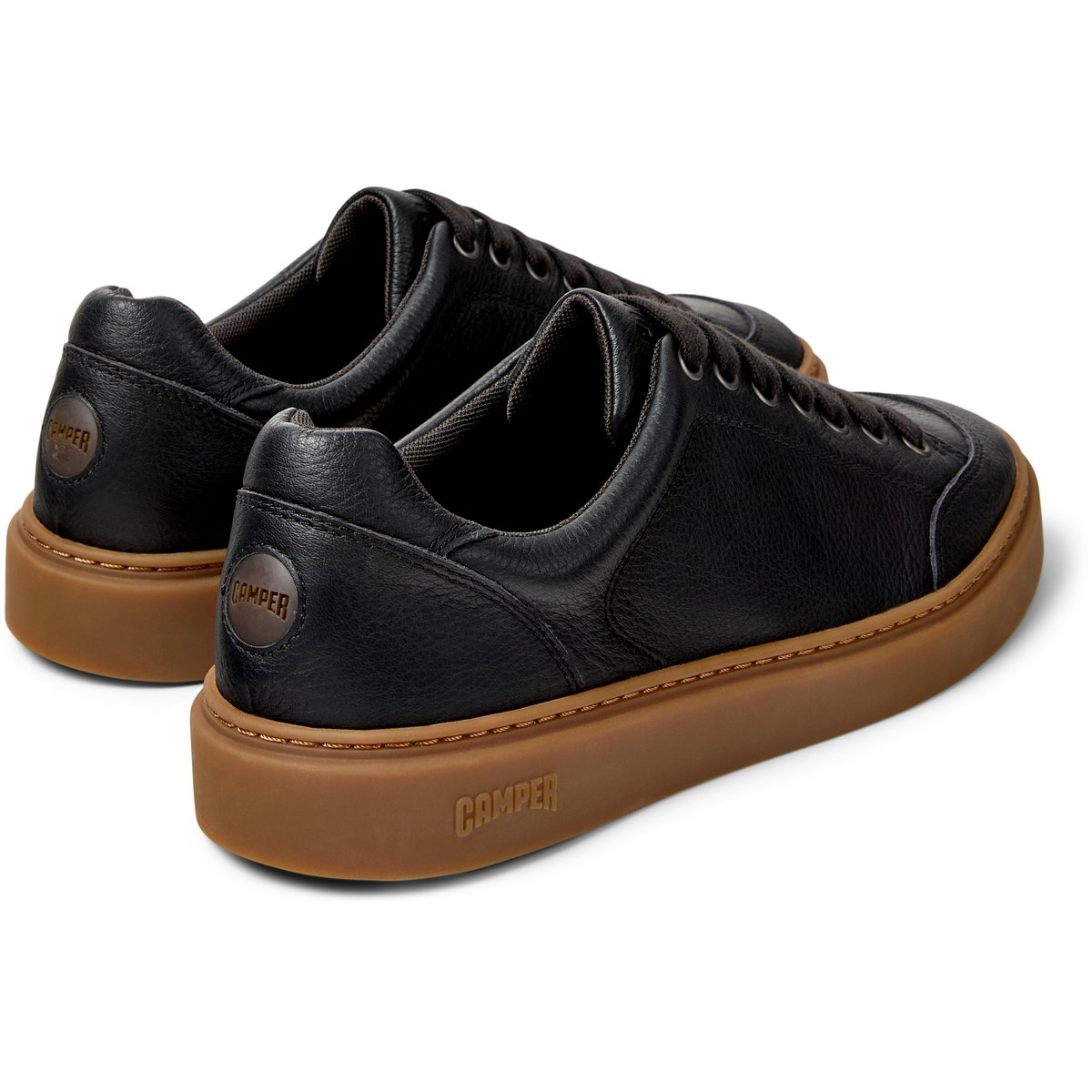 Baskets Runner Twentyfive Smooth Leather noir, CAMPER