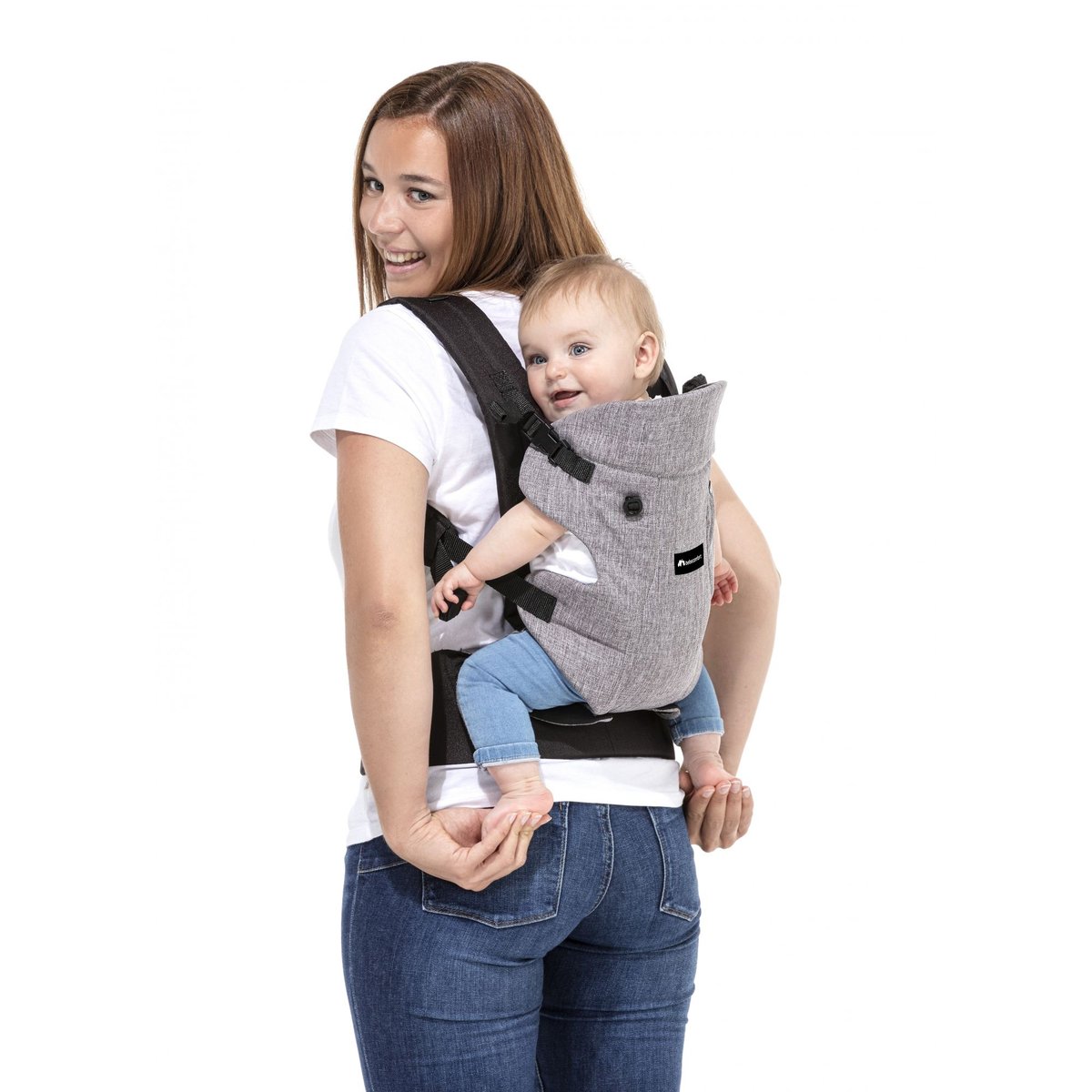 Porte bébé physiologique Go 4 Black Chic black chic, BEBECONFORT