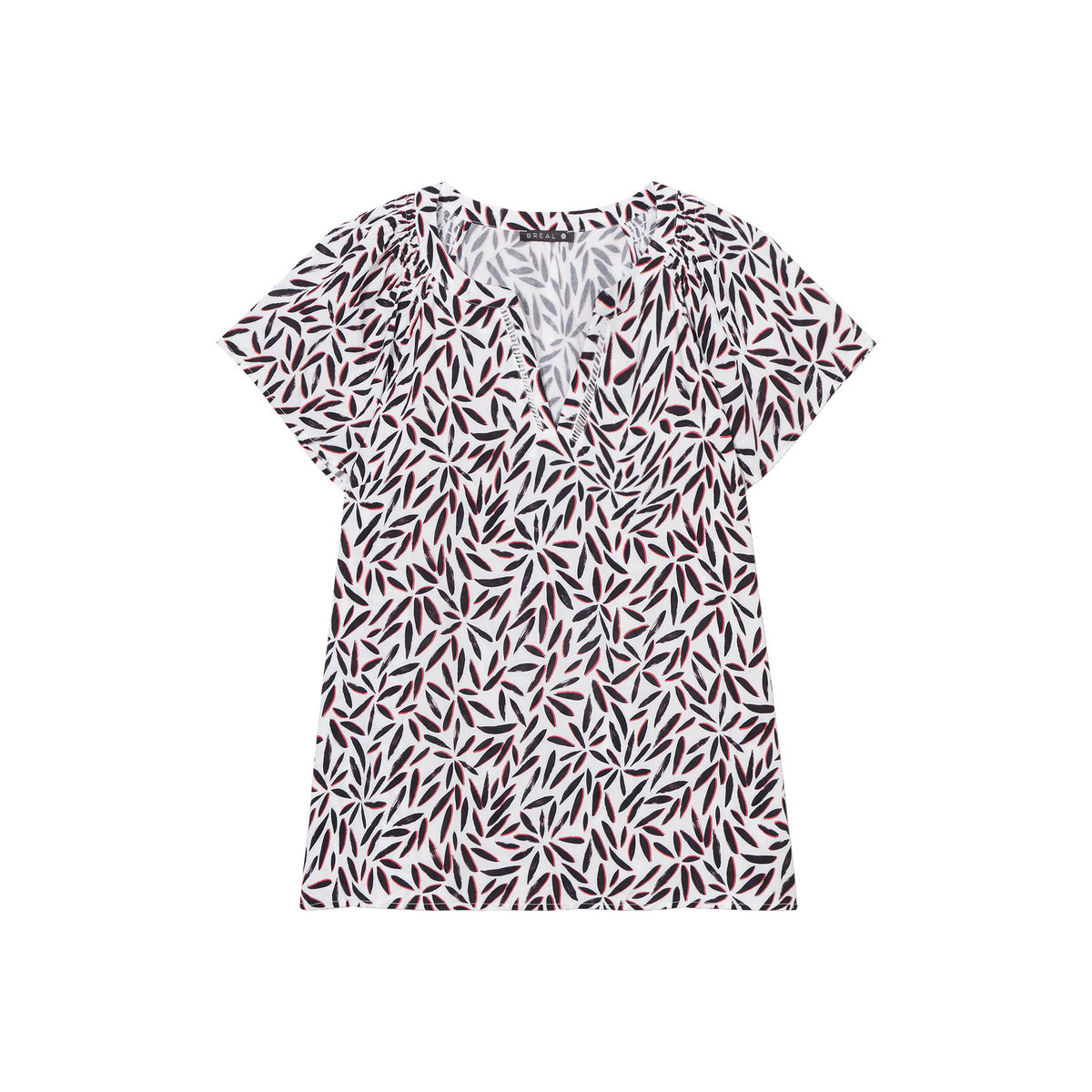 Blouse manches courtes beige, BREAL