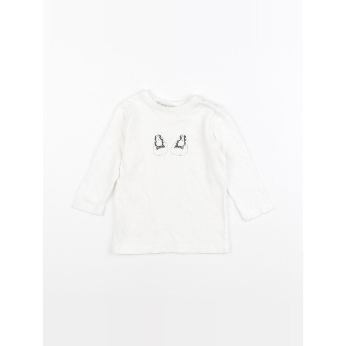 Tee-shirt - Bon état beige, BONPOINT