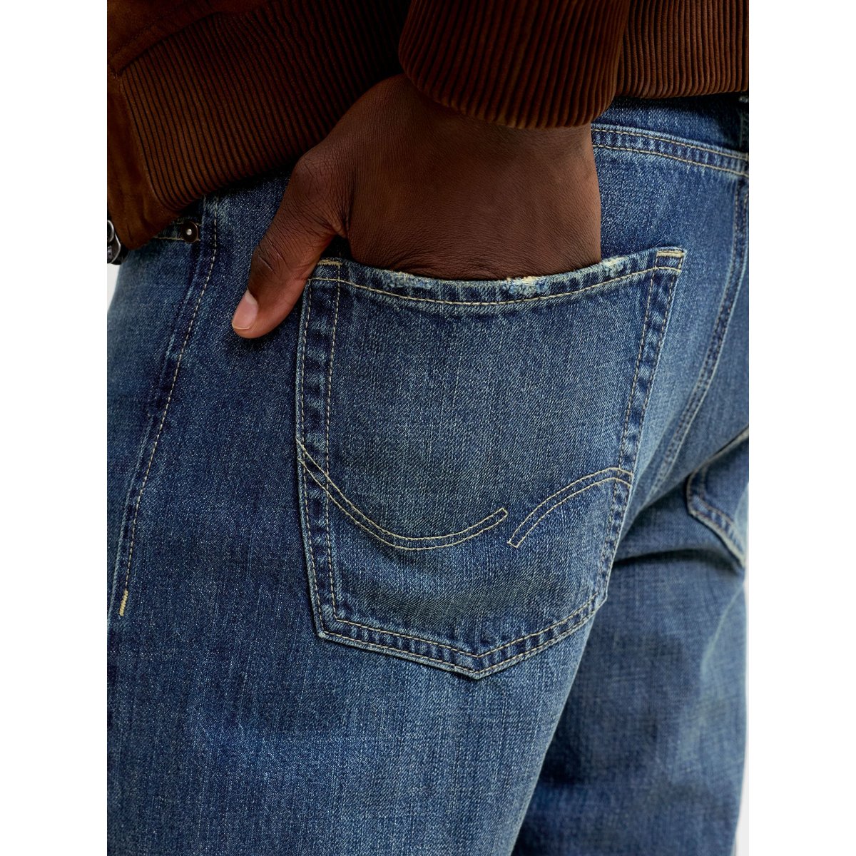 Jean Coupe Droite blue denim, JACK & JONES