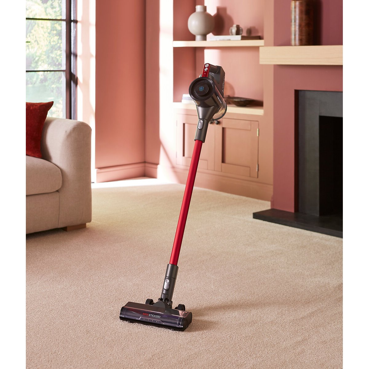 MRXSTICK250 PremierGlide Cordless Stick Vacuum - 730003 red, MORPHY RICHARDS