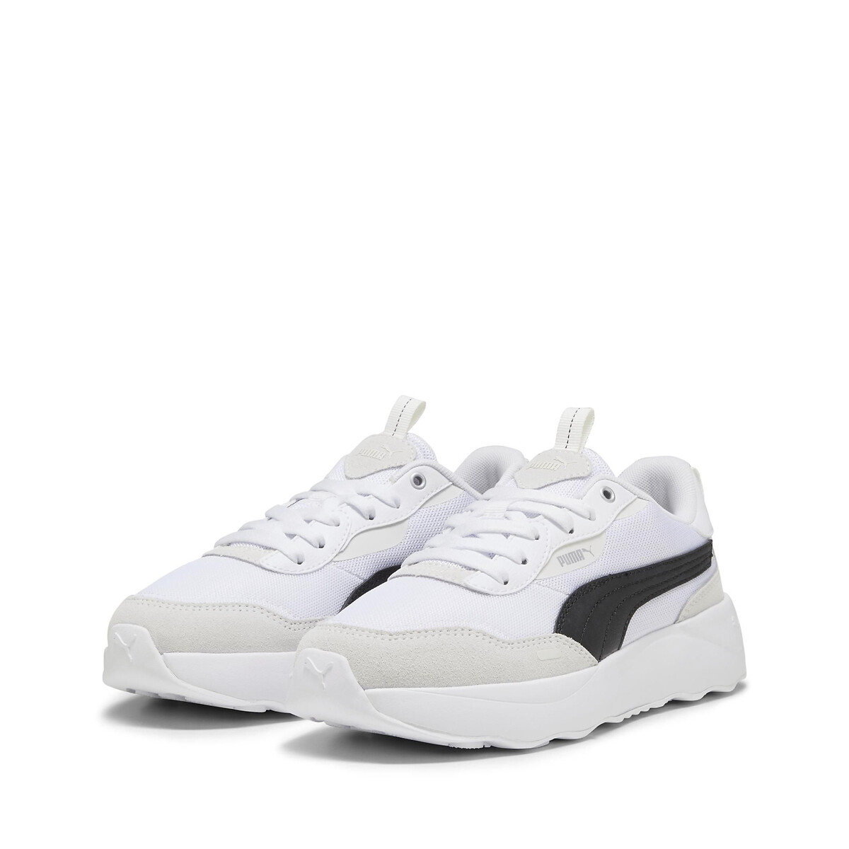 Baskets Runtamed Platform blanc/noir, PUMA