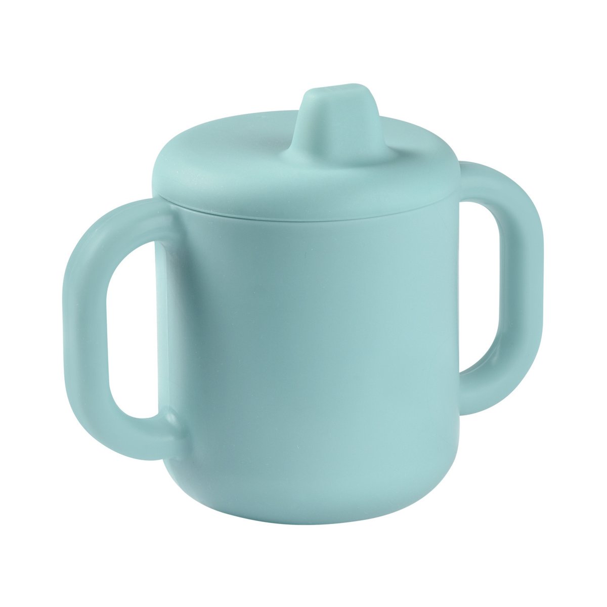 Tasse d'apprentissage en silicone bleu, BEABA