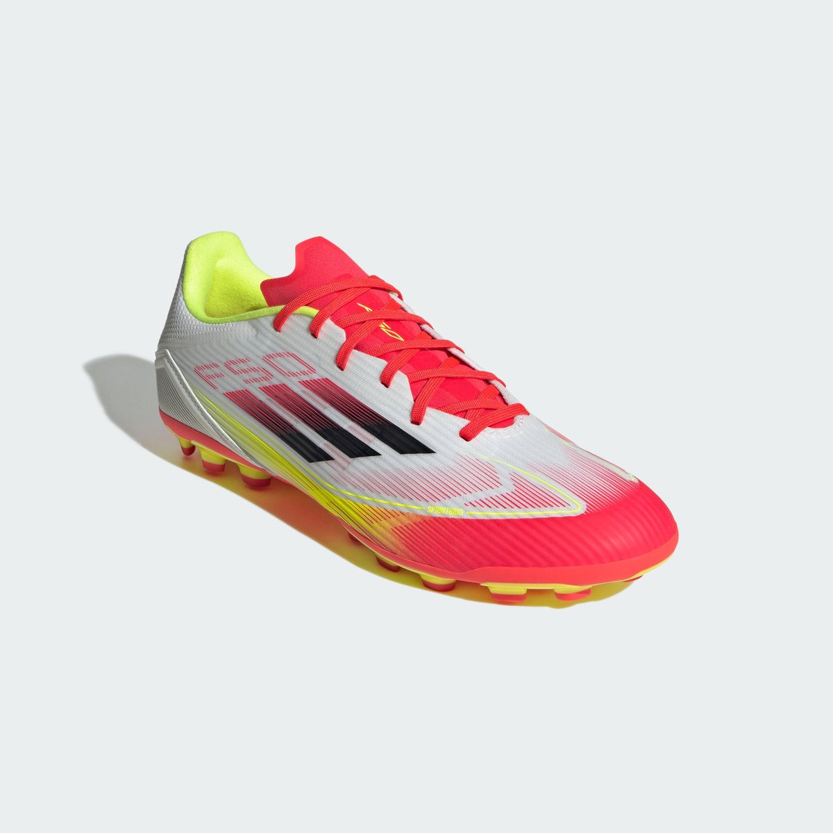 Chaussure F50 League Terrain synthétique cloud white / core black / solar yellow, adidas Performance
