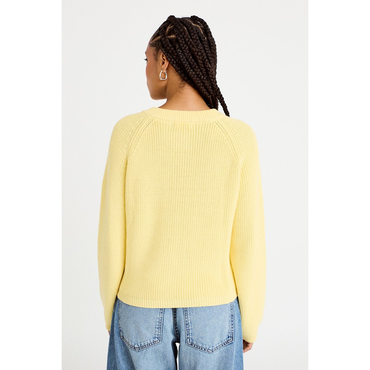 Gilet manches longues jaune clair, CACHE CACHE