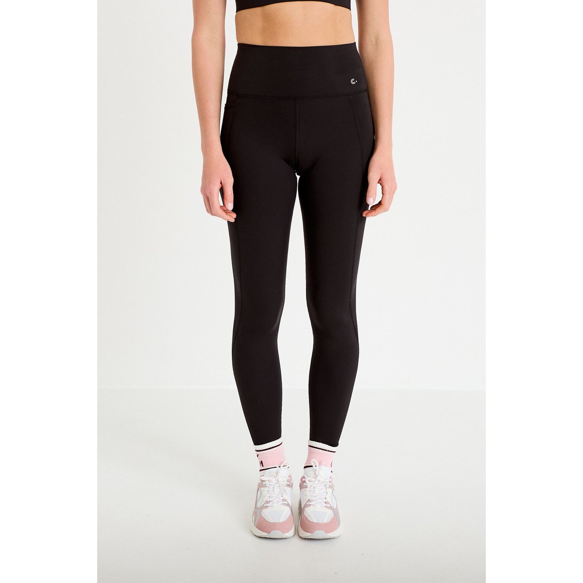 Leggings taille haute noir, CACHE CACHE