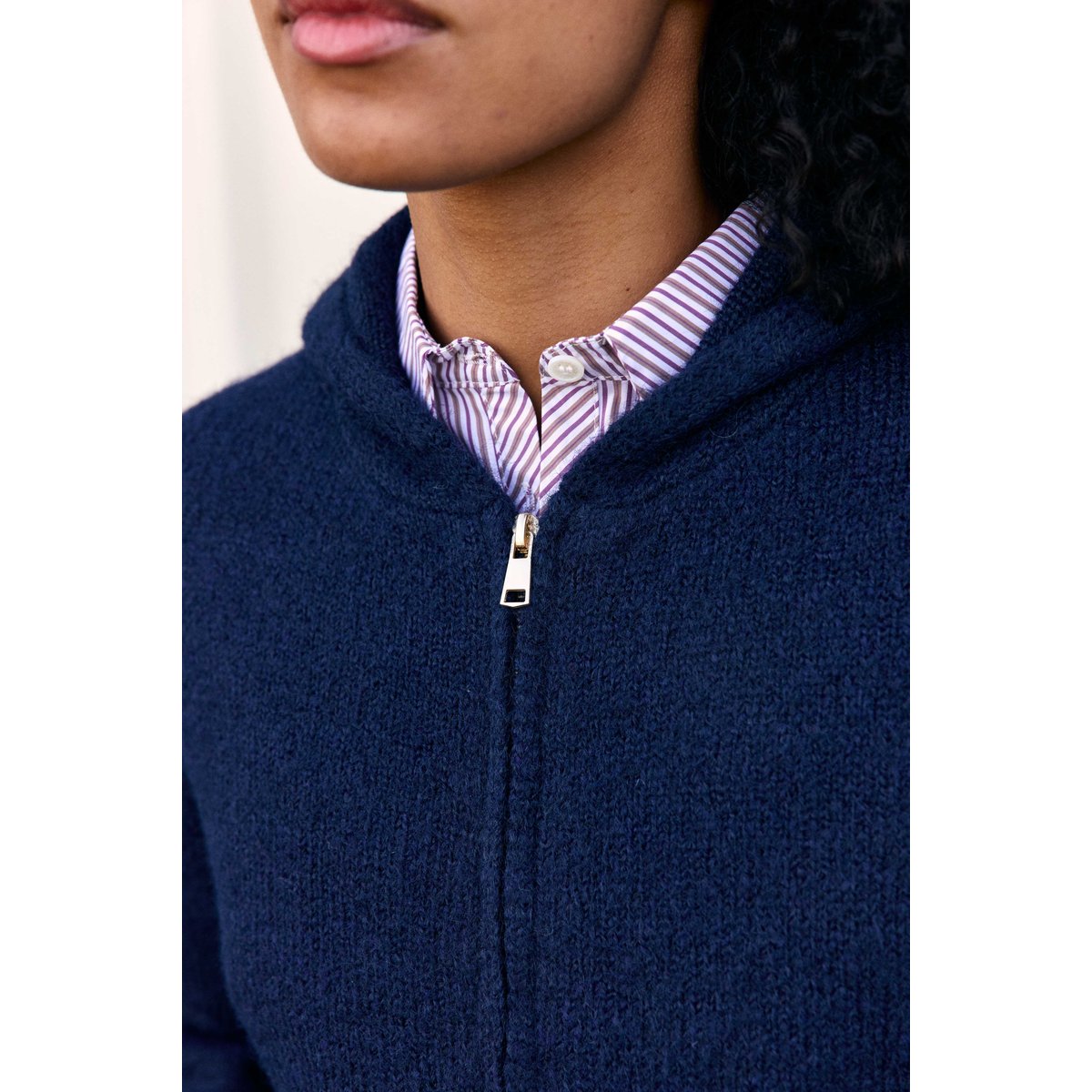 GILET uni MISA 25-marine, LA PETITE ETOILE